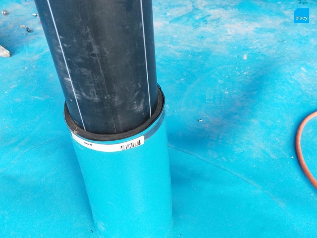 BluSeal PVC Tunnel Liner membrane